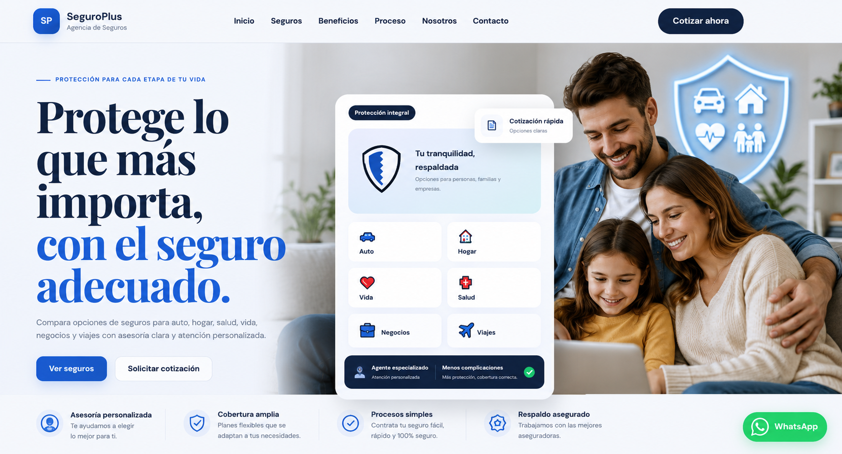 Muestra provisional para Seguros